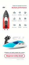 4D-S4 Remote Control Boat, 2.4G Wireless Dual Motor, High Speed RC Speedboat With Two Batteries, Water Boat Model, Children's Toy, Gift