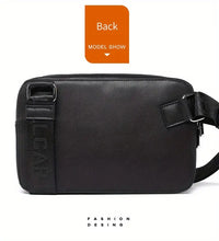 New Casual Men's Satchel Fashionable Boys Handsome One-shoulder Messenger Bag Multi-functional Use Of Waist Bag Horizontal Locomotive Camera Ipad 10inch Shoulder Bag