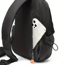 Men's Simple Casual Chest Bag Street Trendy Multi-purpose Shoulder Bag Travel Crossbody Bag