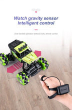 616A Dual Remote Control Gesture Alloy Super Large Off-road Vehicle, High-speed Four-wheel Drive Drift Climbing Racing Rechargeable Children's Toy Car