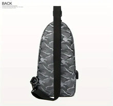 Stay Protected & Charged On-the-Go: Waterproof Crossbody Chest Bag With USB Charging & Earphone Hole
