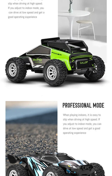 1/32 Percentage Remote Car Mini Remote Car 20KM/h High Speed Hiker 2.4Ghz Remote Hiker Kids Toy Gift