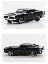 Simulation 1: 32 Alloy Dodge Sports Car Model Children's Toy Car Accessories Return Car Openable Die Casting Model