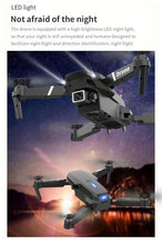 E88Pro Drone HD Dual Camera Single Battery One Click Return WIFI Connection Aerial Photography Uav Optical Flow Height Quadcopter Remote Control