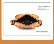 Men's Casual Simple Large Capacity Messenger Bag, Trendy Shoulder Bag