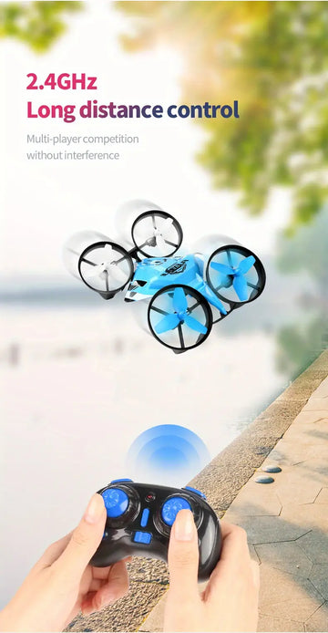 NEW H113 Multi-mode RC Flying Drone: Three-in-One For Air, Water And Land, 360° Flip/Drift/Takeoff&Landing/Speed Adjustment/Auto Floating/Stable Remote Control Connection.