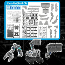 [en] [General Cargo] [Assembly] 3-in-1 Hydraulic Engineering Kit Bulldozer/fire Truck/grab Truck