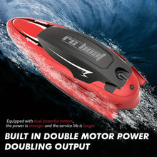 2.4G 4CH RC Remote Control Boat,Water Toy, High Speed, Waterproof , Dual Motor, And Large Capacity Battery, Children's Outdoor Toys Can Compete With Multiple