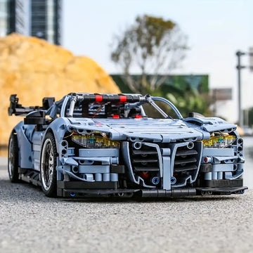Thunder M4 Sports Car Building Blocks, Assembled Model Toys, High Difficulty Assembled Building Blocks Toys, Birthday Gifts For Boys And Girls