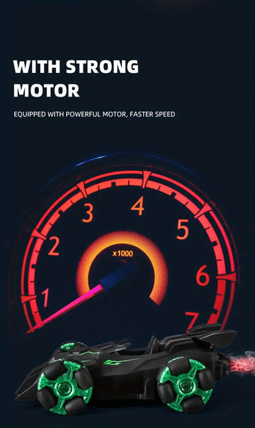 Drifting Spray Combat Vehicle, Four-wheel Drive Off-road Racing Sports Car Model Toy, Remote Control Toy Car For Children