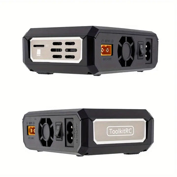 M7AC Intelligent Charger AC 100W/ DC 300W XT60 XT30 Toy Model Vehicle And Ship Charger UAV Aircraft Model Charger Lithium Battery Power Battery Fast Charger High-Power Charger BAT
