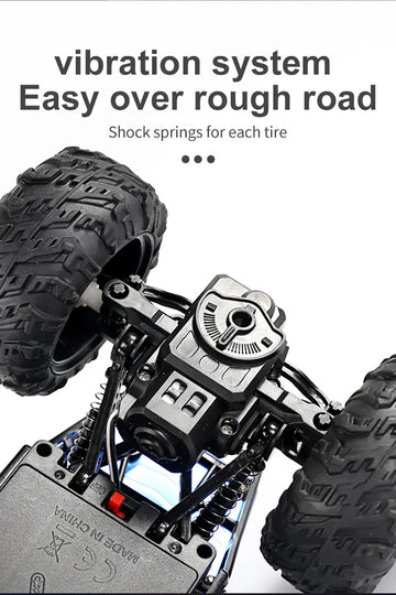 Children's Remote Control Car Climbing Car Electric Remote Control Car Toy, Alloy Remote Control Off-road Vehicle