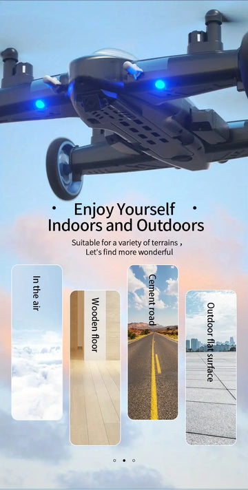 New 2-in-1 2.4G Firing Battle Drone, RC Drone, Air-Ground Flying Car Camera HD WIFI FPV RC Quadrocopter 3D Flip, With Land Mode Or Fly Mode