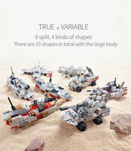 980 Pieces Building Block Cruiser