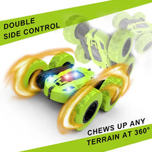 Remote Control Car, Torrent RC Cars Stunt Car Toy, 4WD 2.4Ghz Double Sided 360° Rotating RC Car With Headlights, Kids Xmas Toy Cars For Boys/Girls Birthday Gift