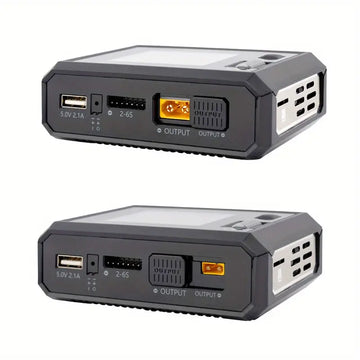 M7AC Intelligent Charger AC 100W/ DC 300W XT60 XT30 Toy Model Vehicle And Ship Charger UAV Aircraft Model Charger Lithium Battery Power Battery Fast Charger High-Power Charger BAT