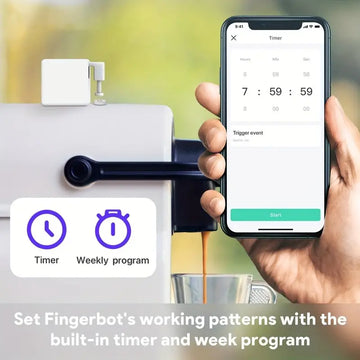 Tuya BLE Smart Fingerbot Plus Robot Smart Life App Remote Control Voice Control Via Alexa Google Assistant