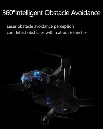 3 Axis Gimbal Drone With Dual Cameras, 360º Night Vision Obstacle Avoidance, High-speed Image Transmission, Night Vision,Remote Control, 3 Axis Gimbal, Gesture Photography