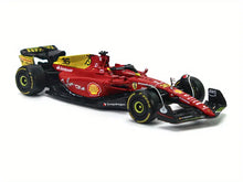 Burago 1:43 2022 Ferrari 75th Anniversary F1-75 #16 Leclerc Ferrari 75th Anniversary   F1-75 #55 Sainz Alloy Luxury Vehicle Diecast Cars Model Toy ,Collection Gift