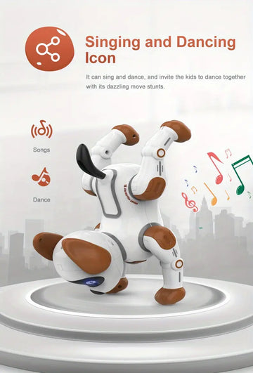 RoboPup, The Ultimate Interactive Robot Dog Toy With Lifelike Actions, Storytelling, Dance, Programming, Volume Control, Gift For Kids.