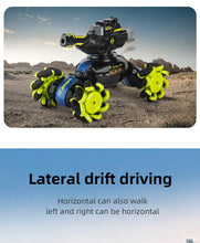 Kids Boys Toys , High Speed Drift Car Gesture Sensing,  Can Launch Water Bullet Remote Control Dirt Bike Battle Tank Car