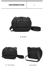 1pc Men's Shoulder Bag Fashion Casual Crossbody Sling Bag Waterproof And Scratch-Resistant