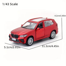 1:43 Alloy Car Model X196.85 InchSports Sedan SUV Model Decoration