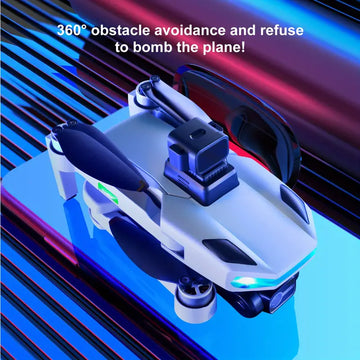 New S135 Professional Grade Drone 5G Brushless Motor GPS Positioning Three-axis Gimbal Optical Flow Positioning Intelligent Obstacle Avoidance Dual HD Camera 28 Minutes Battery