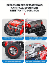 Super Large 1:8 Remote Control High-speed Car, Large Tire 30Km/h 380 High-speed Motor, 30 Minutes Driving Time, 1968.5 Inch/50 Meters Remote Control Distance, 7.4V1500mAh Rechargeable Lithium Battery