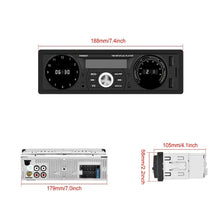 1DIN In-Dash Car Radio Stereo Remote Control Digital BT Audio Music Stereo 12V Car Radio MP3 Player USB/SD/AUX-IN