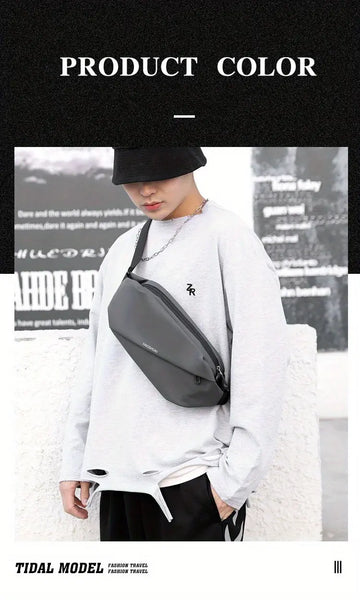 Portable Lightweight Fanny Pack Chest Bag Casual Shoulder Bag Crossbody Bag For Men Women Outdoor Camping Hiking Travel Sports