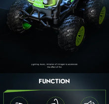 Rechargeable RC Stunt Toy Car: Fast Drift Cars with Spray Mist, Cool LED Lights & Music - Perfect New Year Gift for Kids!