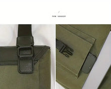 Men's Casual Outdoor Large Capacity Messenger Bag, Three Colors Available