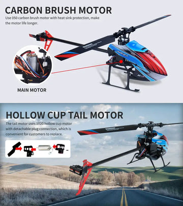 Four Channel Single Blade Aileron Free Remote-controlled Helicopter For Children's Toys, Fixed Height Optical Flow Positioning, Aircraft Model Drone