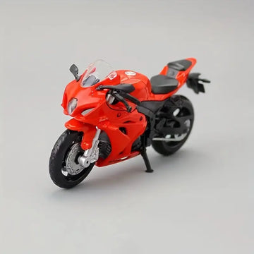 1:18 Simulation Alloy Car Model GSX-R1000 Motorcycle Children's Toy Motorcycle Ornament (Red)