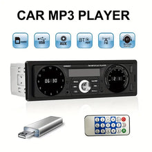 Single 1 Din Car Player Remote Control Digital BT 5.1 Audio Music Stereo With USB With SD With AUX-IN