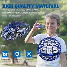 Rotating Soaring Hove Spinner Mini Drone, Hand Operated Drones For Kids Adults, Flying Ball Toys Hand Controlled Rotating Flying Magic Ball 360°Stress Relief Drone Toys