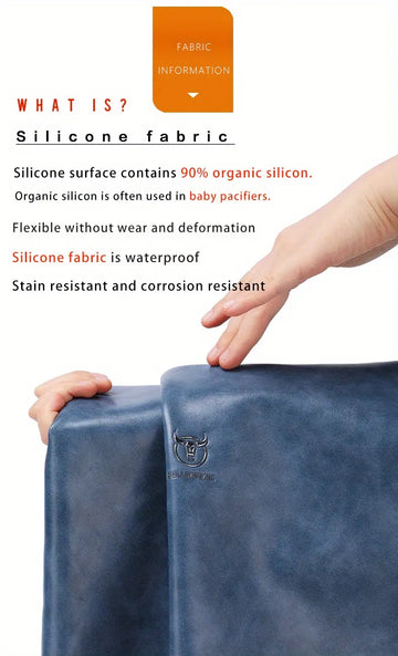 Fashionable Man Shoulder Bag Casual Messenger Bag Soft Silicone Leather Camera Large-capacity Fashionable Man 10inch Tablet Computer Ipad Bag