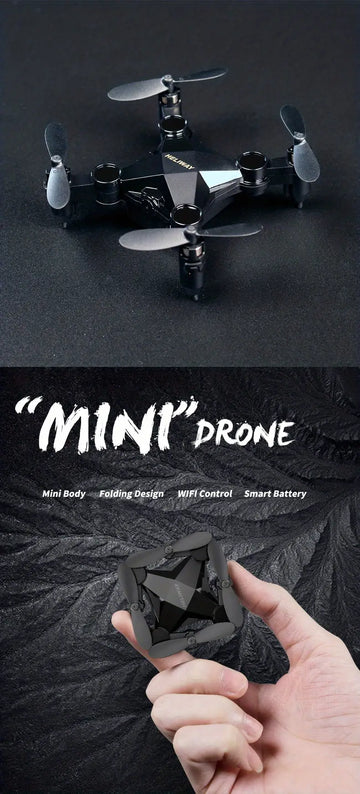 Mini RC Drone With Dual Cameras, Aerial Photography, Speed Control, Headless Mode, One Key Take Off/Landing, Trajectory Flight, Perfect Gift For Kids & Adults