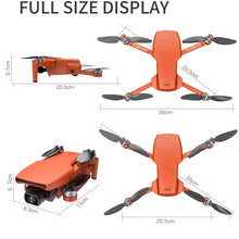 4K HD Camera Drone, Remote Control Guide, APP Control Interface Description, Full Size Display, All-Round Accessories Package