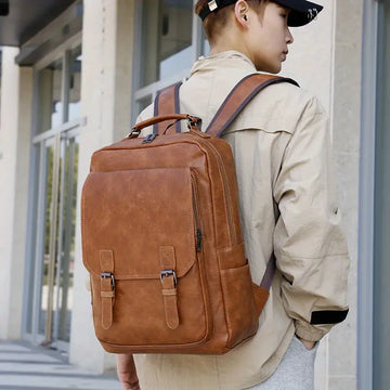 Business Men's 15.6 Inch Laptop Bag Trendy Men's Backpack