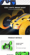 Electric Remote Control Car Toy With Light, Rechargeable Battery Children's Toy Drift Stunt Car Gift Toys For Kids