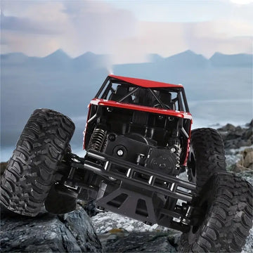 Oversized Alloy Remote Control Car Off-road Vehicle Charging Four-wheel Drive High-speed Big Foot Climbing Racing Boy Kids Toys