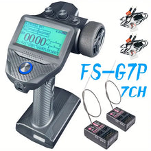 FS-G7P G7P 2.4G 7CH ANT Protocol Radio Transmitter PWM PPM I-BUS SBUS Output With FS-R7P R7P RC Receiver For RC Car Boat Dual Receiver