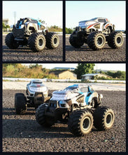 2.4G RC Off-road Vehicle, Special Effects, Remote Control Vehicle, LED Night Light, Spray, Colorful Lights, Climbing Mountain Bike, High-speed Car, Remote Control Toy Car, Can Be Driven Standing