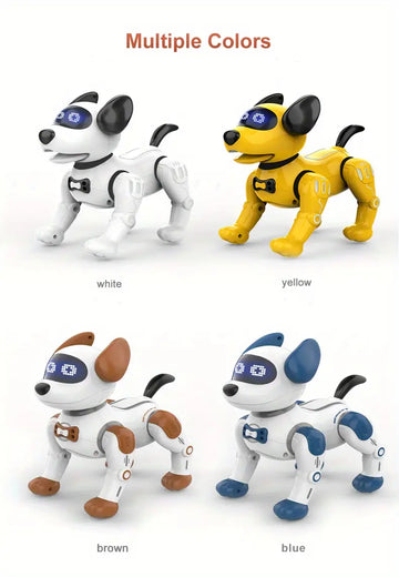 RoboPup, The Ultimate Interactive Robot Dog Toy With Lifelike Actions, Storytelling, Dance, Programming, Volume Control, Gift For Kids.