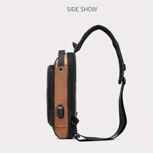 Secure Your Belongings with this Stylish Men's Multisport Anti-Theft Shoulder Messenger Bag