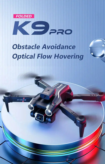 Drone With HD Dual Cameras For Adults Beginner, Obstacle Avoidance, One Key Take Off/Landing, Headless Mode, HD Image Transmission, Optical Flow Positioning, Gesture Photography, Carrying Bag