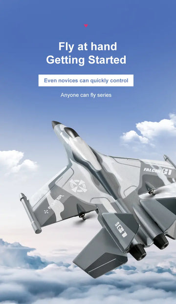 RC Aircraft RC Plane For Beginner 2 Channel Remote Control Foam Electric Out Door Airplane