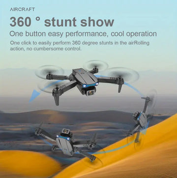 E99pro K3 UAV HD Aerial Photography Drone Double Camera Quadcopter Three Side Obstacle Avoidance Remote Control Aircraft